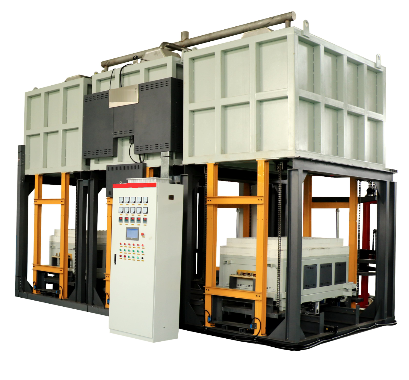 Industrial Bottom Loading Elevator Furnace up to 1800℃